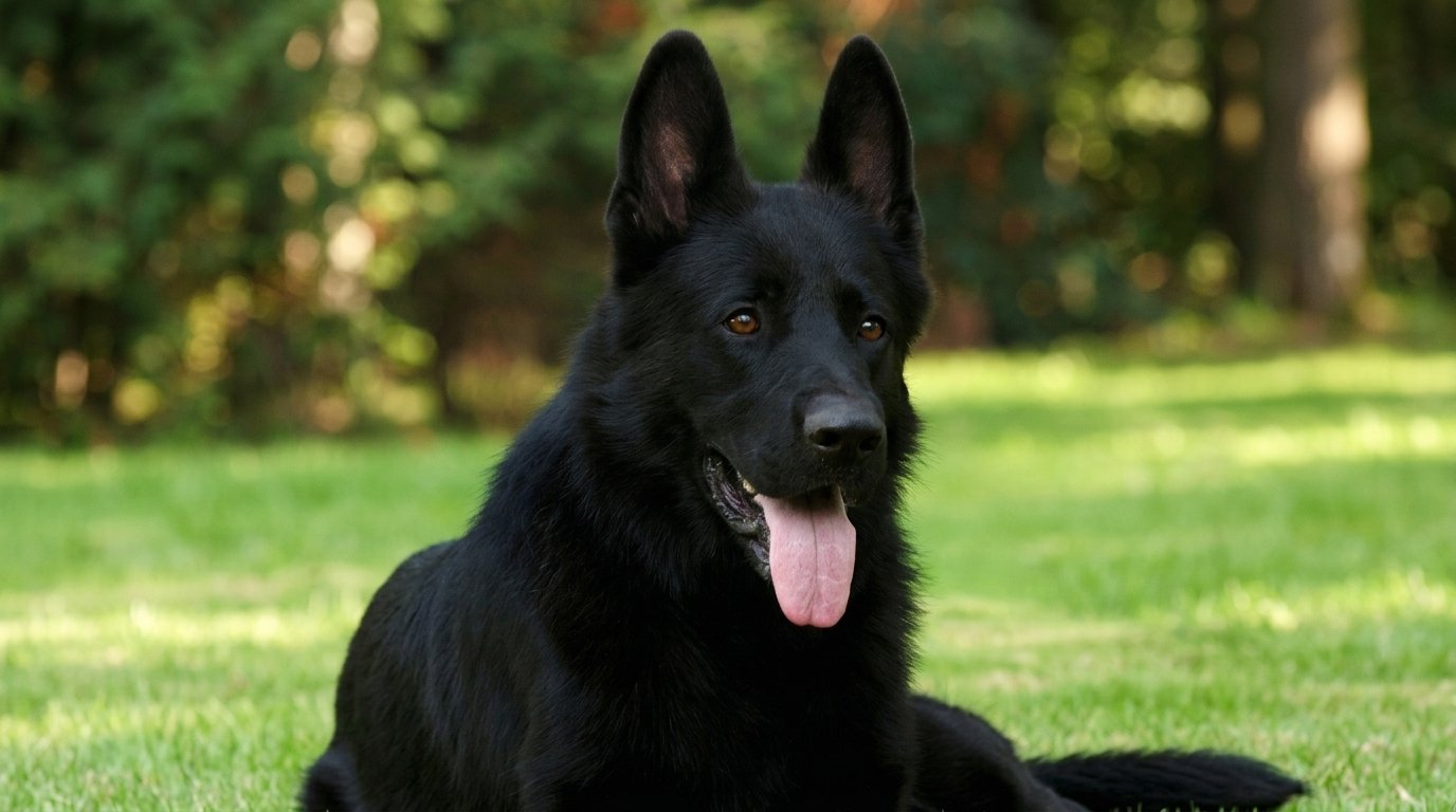 Home Black German Shepherd